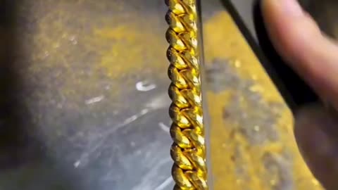 Amazing 24k Gold Chain Making