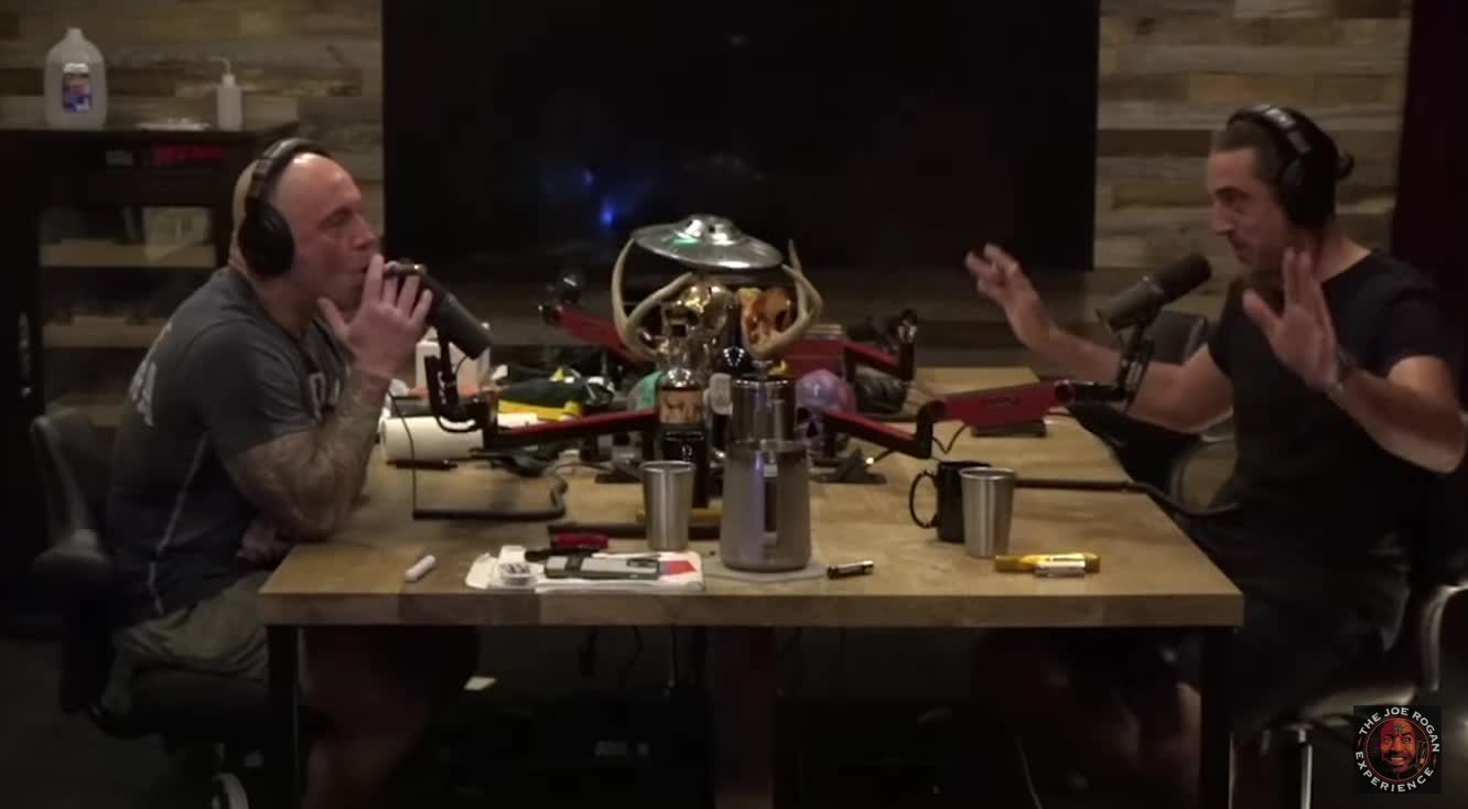 Aaron Rodgers on The Joe Rogan Experience talking about showing "colors" to NFL.