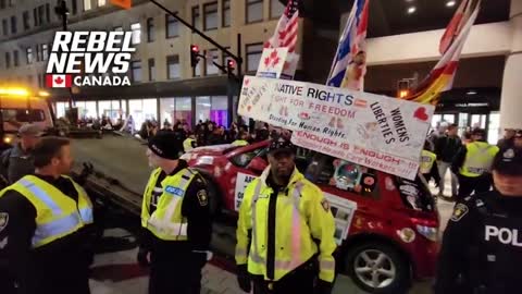 RAW FOOTAGE: Rolling Thunder in Ottawa, Friday, April 29, 2022