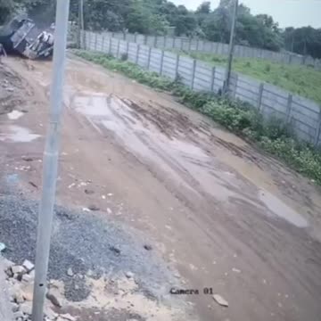 the most bizarre automobile accident.