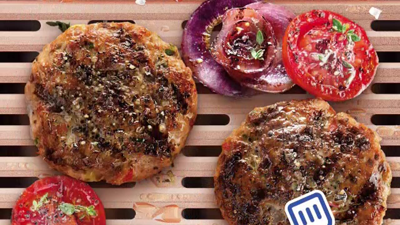 Nonstick Tabletop Electric Grill Indoor for Grilling and BBQ with Adjustable Temperature Control