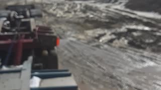Log loader heavy haul