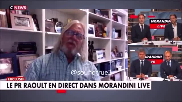 Didier Raoult balance une bombe en direct