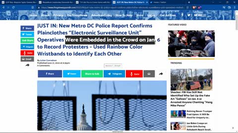 Democrats incited an insurrection on The United States Capital