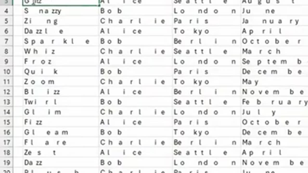 Excel- Deleting blanks like a pro