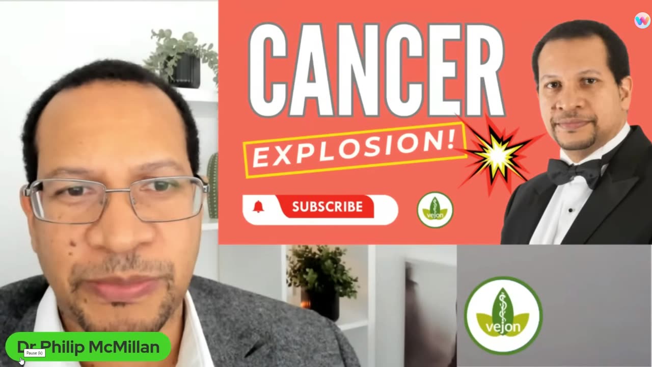 Covid cancer explosions? What about the Elephant in the room? (Dr. Philip McMillan) 20-10-23