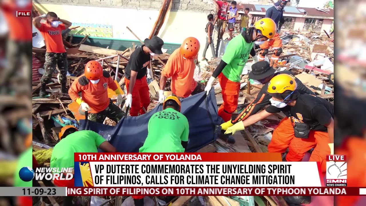 VP Duterte commemorates the unyielding spirit of Filipinos, calls for climate change mitigation