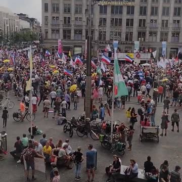 Amsterdam, Netherlands: Massive anti-government protests on Sept. 4, 2022