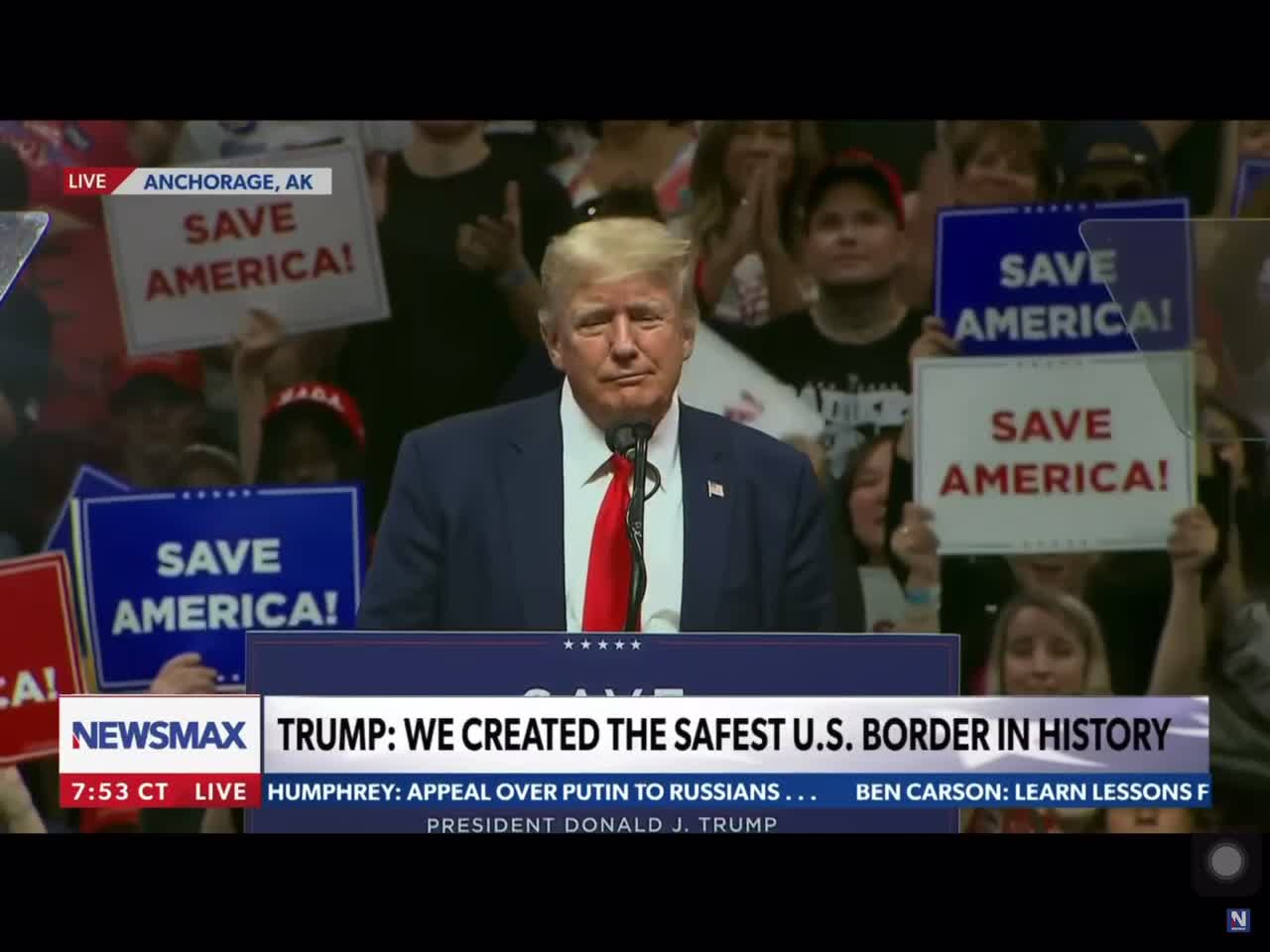 President Trump says let’s look at the facts and compare my administration to Biden‘s.
