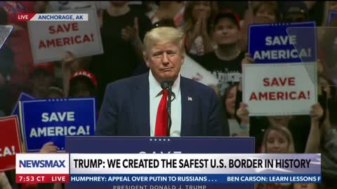 President Trump says let’s look at the facts and compare my administration to Biden‘s.