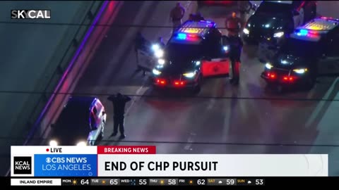 Live Police Car Chase: A recently happenings in LA