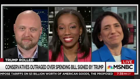 MSNBC's Joy Reid fields panel that mocks Trump supporters after $1.3T omnibus