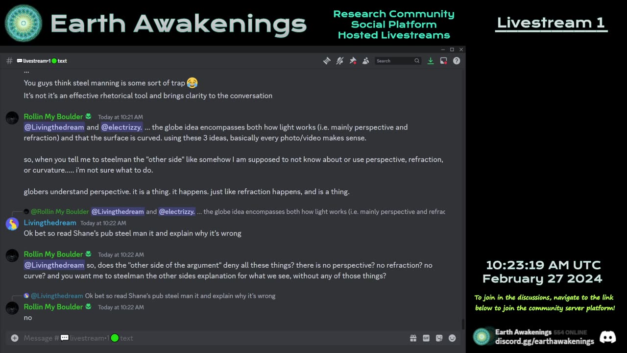 Earth Awakenings - Livestream 1 - #1454