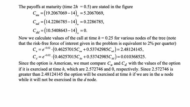 Exam IFM exercise for February 8, 2021