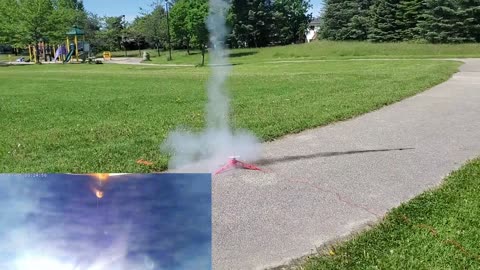 My FIRST rocket launch!