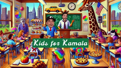 WATCH LIVE 5:15EST – KIDS for KAMALA Bake Sale! Is Corporate Voter Push Real?