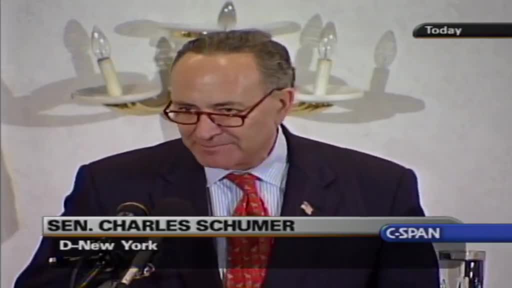 Schumer in 2005: Eliminating the filibuster would "be a doomsday for democracy."