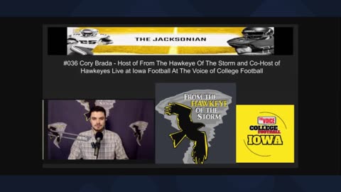 The Jacksonian 036 Cory Brada Creator of From The Hawkeye of The Storm Promo