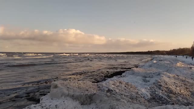 Baltic Sea in winter