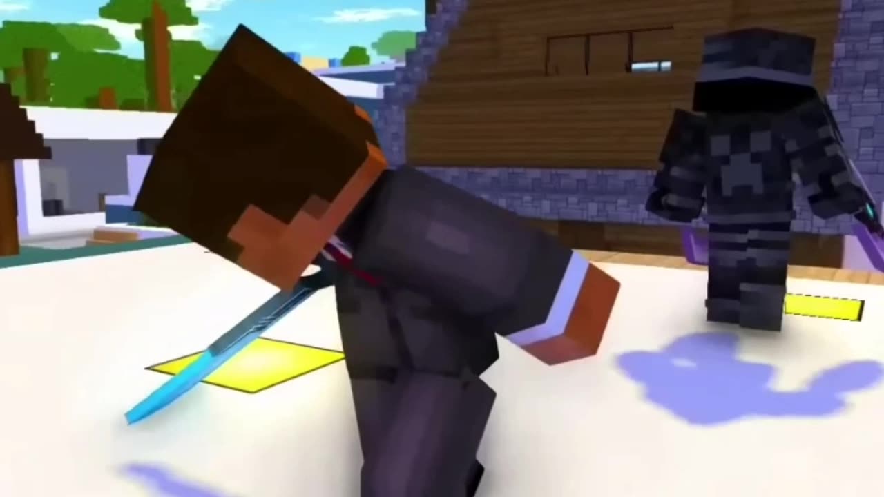 Minecraft Animation fight herobrine