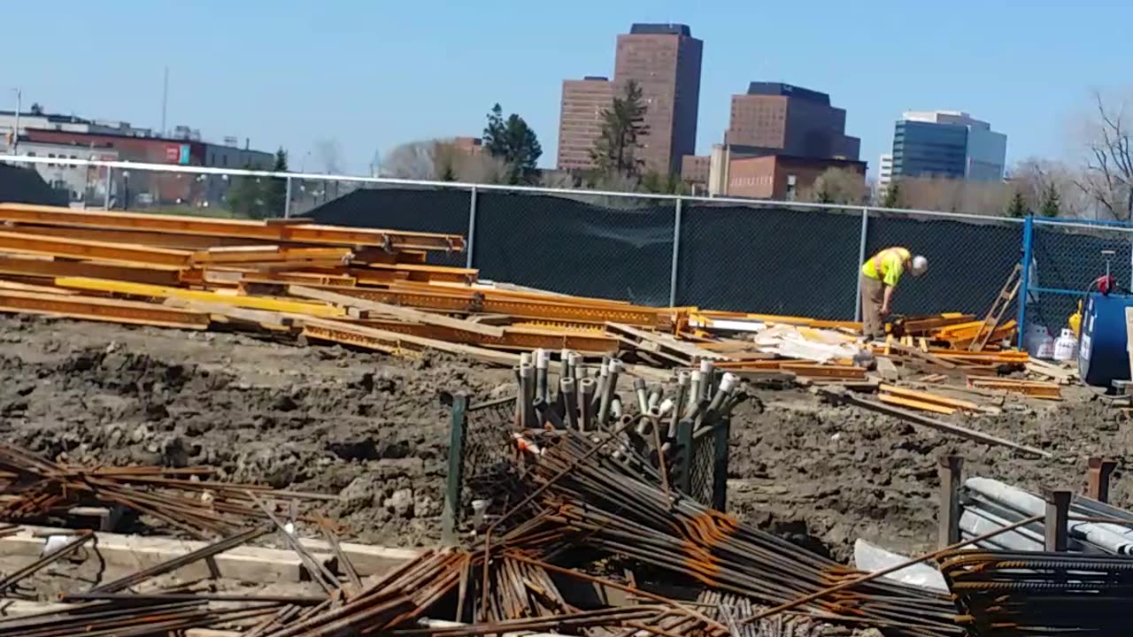 🪖 @ Work 2017 Building The National Holocaust Monument in Ottawa 🍁 Canada 🏗️🚧