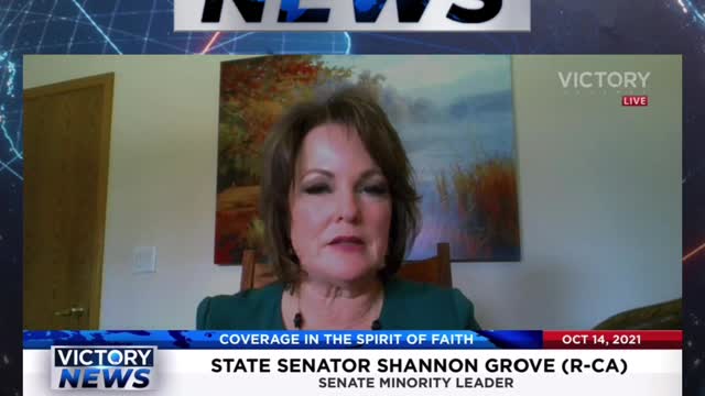 Victory News w/State Senator Shannon Grove: California needs prayer! (10.14.21-4pm/CT)