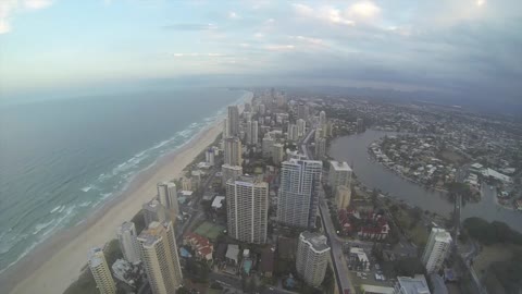 Q1 Resort Australia's Tallest Tower, Day to Night views