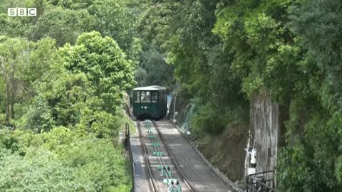 Hong Kong's Peak Tram reopens after 14 months