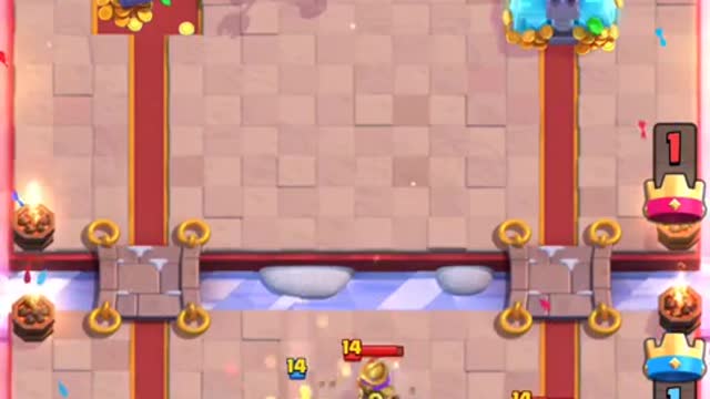 He THINK he's going to WIN with the musketeer, but this happens. 🤣 CLASH ROYALE | 2022 😘