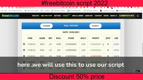 🔥Free bitco in SCRİPT🔥 HACK🔥 2023 script