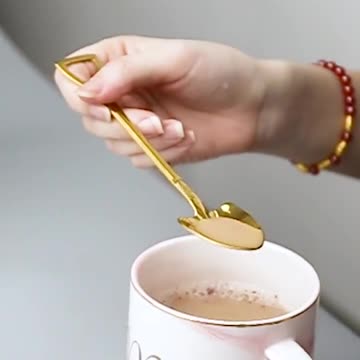 Stainless Steel TeaSpoons Creative Coffee Spoon