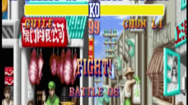 Zerando Street Fighter 2 World Warrior Guile Vs Chun-li