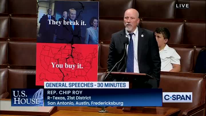 Rep. Chip Roy going full