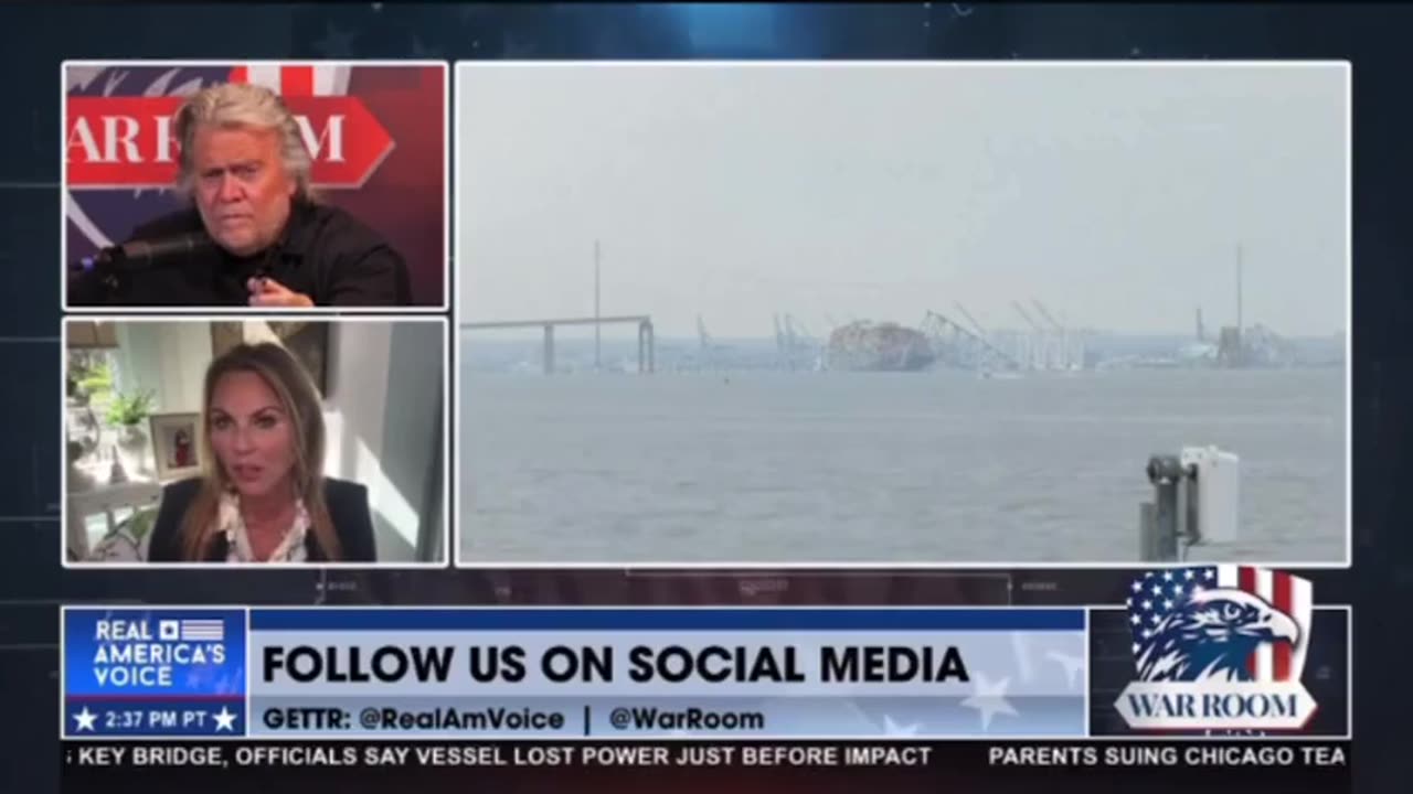 JUAN O SAVIN - LARA LOGAN- Explains Baltimore Bridge Collapse CYBER WAR- War Room 3 26 2024
