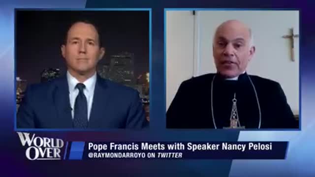 Pope Francis' controversial meeting with Nancy Pelosi.