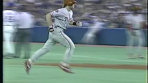 6 ieme de la série mondial de 1993 Phillies de Philadelphie vs Jays de Toronto