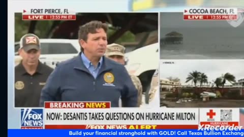 Ron DeSantis on Hurricanes