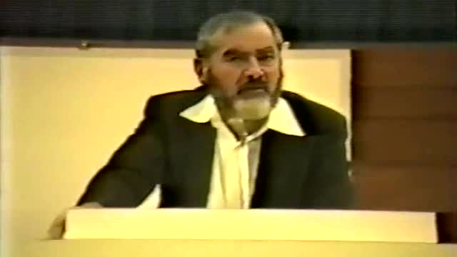 VERY RARE- Rabbi Meir Kahane HYD speaks about the Temple Mount and Israel's survival