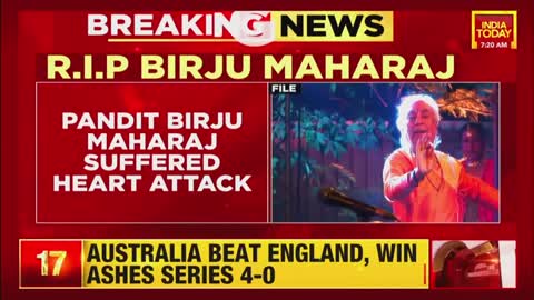 Pandit Birju Maharaj, Kathak Legend Dies At 83 | Breaking News