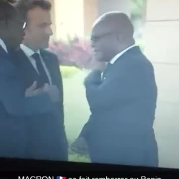 Macron umiliato in Benin