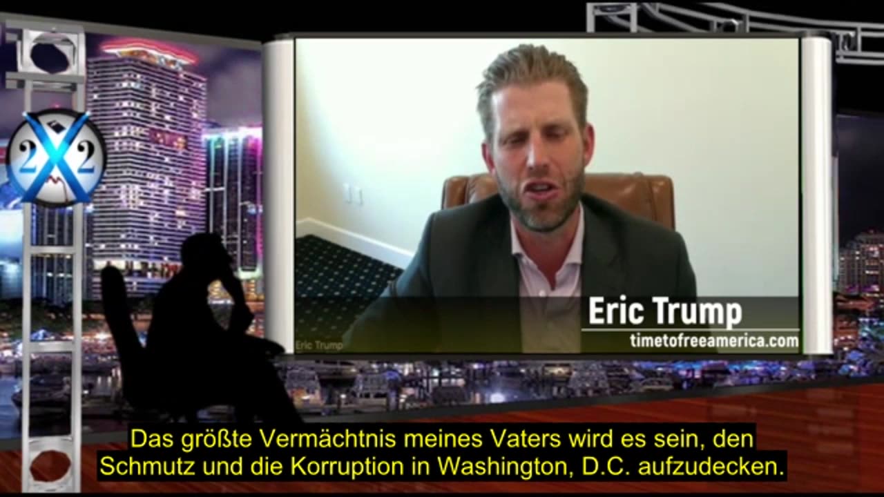 X22 Spotlight - Eric Trump/Clay Clark - DJT kämpft für das Volk und gewinnt