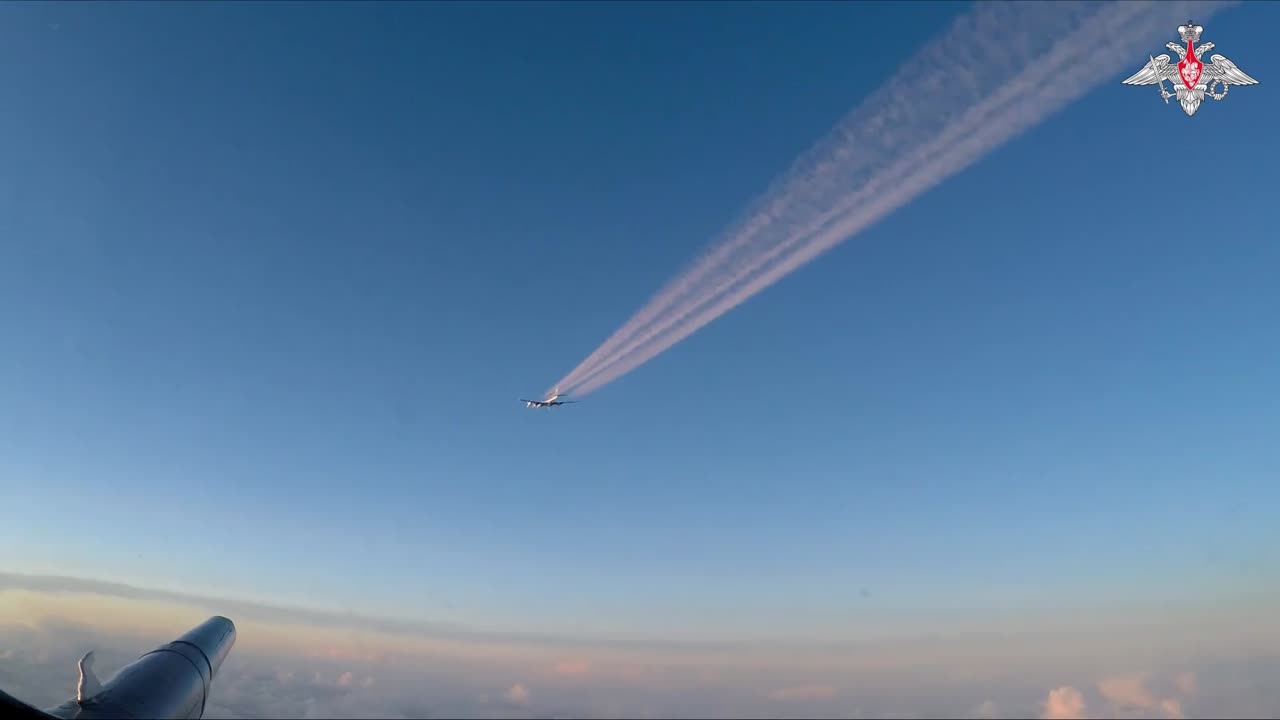 Strategic aviation of Russia in the sky!