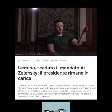 ZELENSKY E LE SUE COMICHE DICHIARAZIONI SUL GOVERNO REGOLARMENTE ELETTO DELLA GEORGIA cose dette da uno che governa l'Ucraina a mandato scaduto per la legge marziale e che mette al bando i partiti nel suo Paese