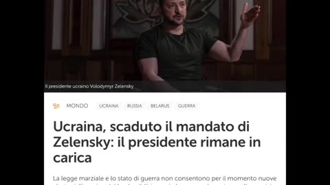 ZELENSKY E LE SUE COMICHE DICHIARAZIONI SUL GOVERNO ELETTO DELLA GEORGIA cose dette da uno che governa l'Ucraina a mandato scaduto per la legge marziale e che mette al bando i partiti nel suo Paese