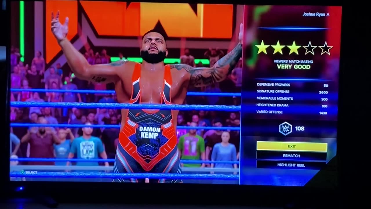 Damon Kemp Win Over Shawn Michaels
