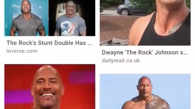 DWAYNE THE ROCK JOHNSON FTM