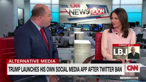 Stelter_ Trump's app 'Another chapter in the war on truth