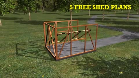 Garden shed plans 10x12