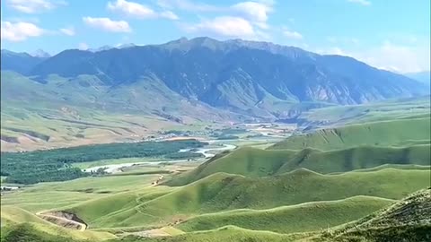 Beautiful mountain scenery