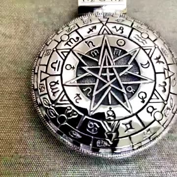 Magick Circle Pendant: A Symbol of Spiritual Connection